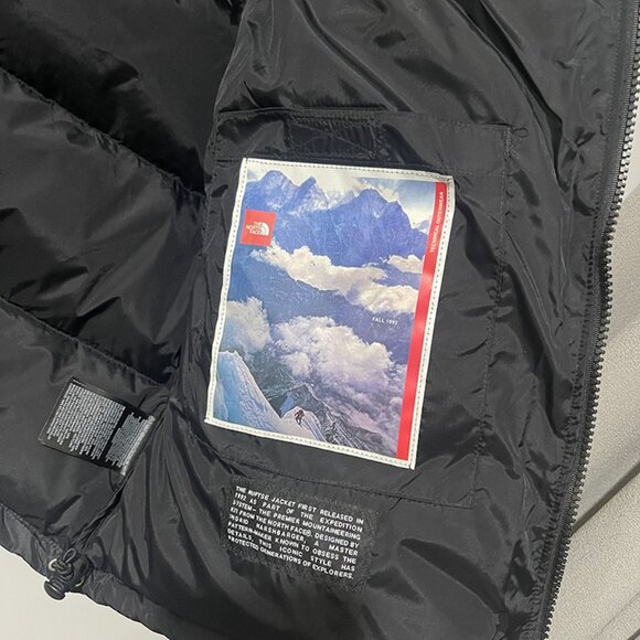 The North Face Black '92 Retro Anniversary Nuptse Down Jacket - Picture 9 of 14